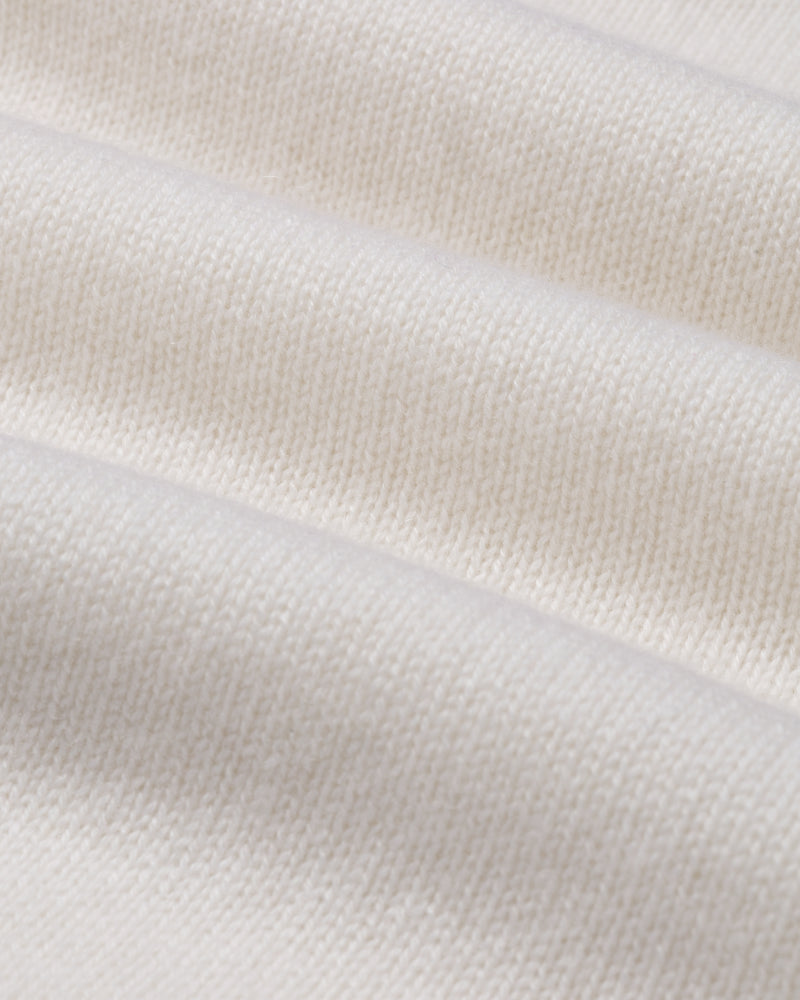 Nonchi Cashmere Etoile Sweater:: Pure White