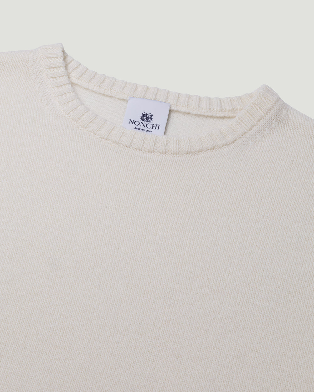 White Sweater On white background.