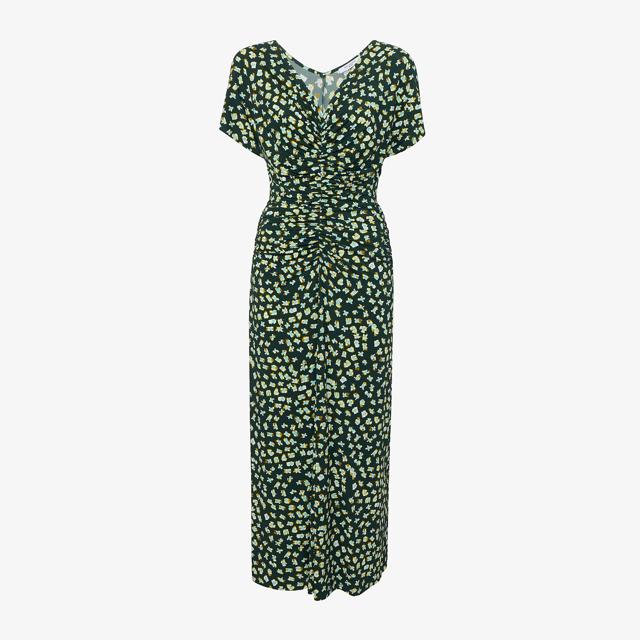 Packshot image of the The Von Dress - Light Printed Jersey :: Kaleidoscope Print