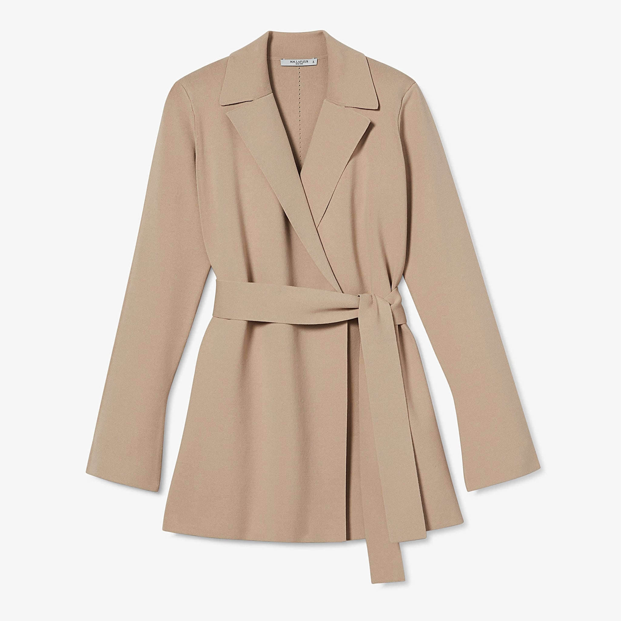 Packshot image of the Merritt jardigan in latte