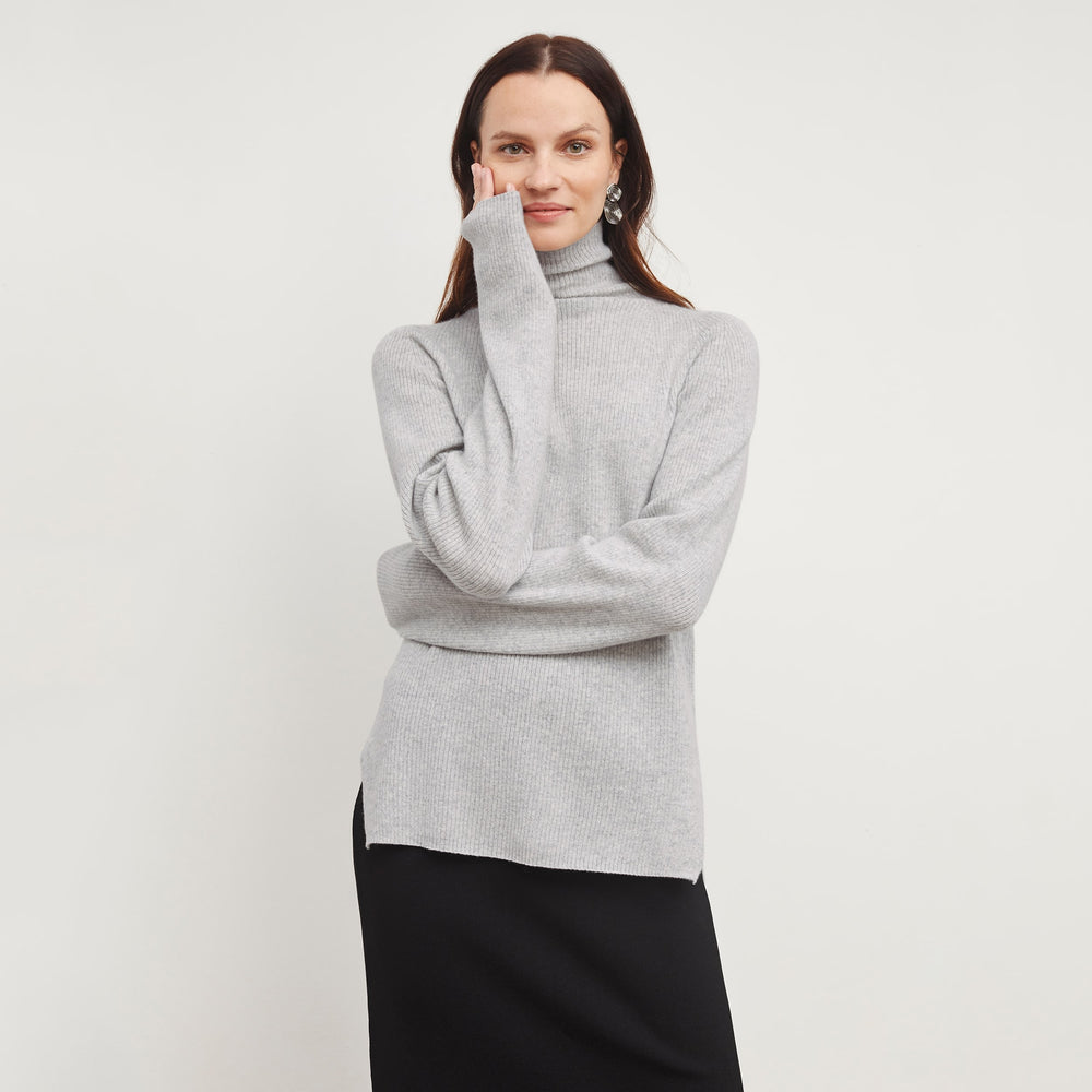 McKenzie Sweater, Light Heather Gray, image 5 of 10