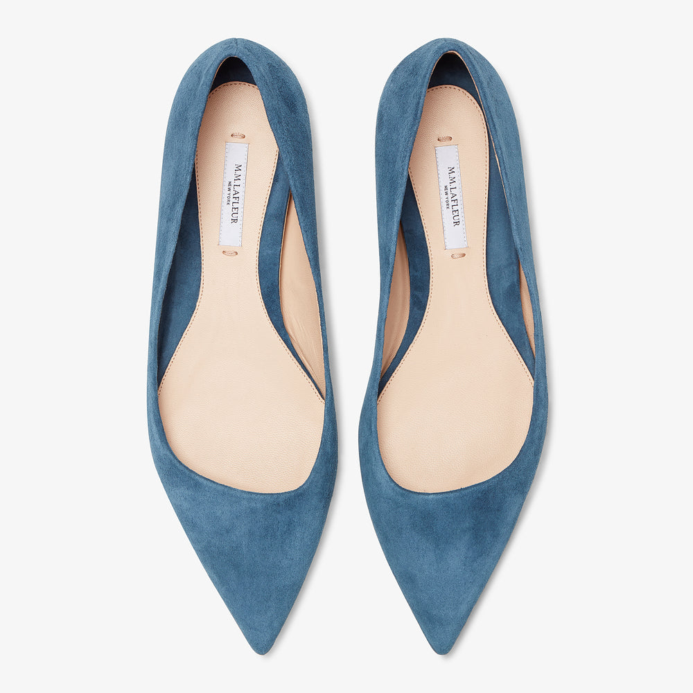 Packshot image of the Rowan Flat - Suede in Midnight Slate
