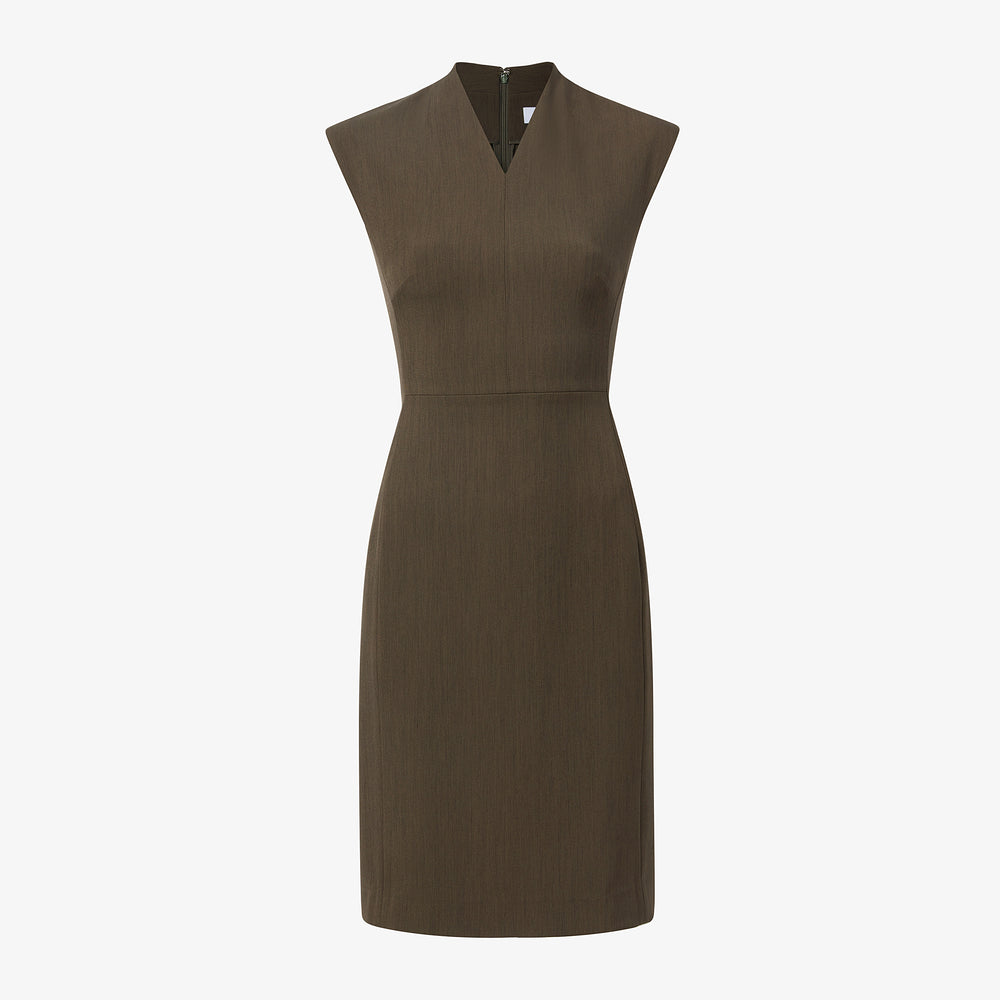 Packshot image of the Aditi Dress in Kale