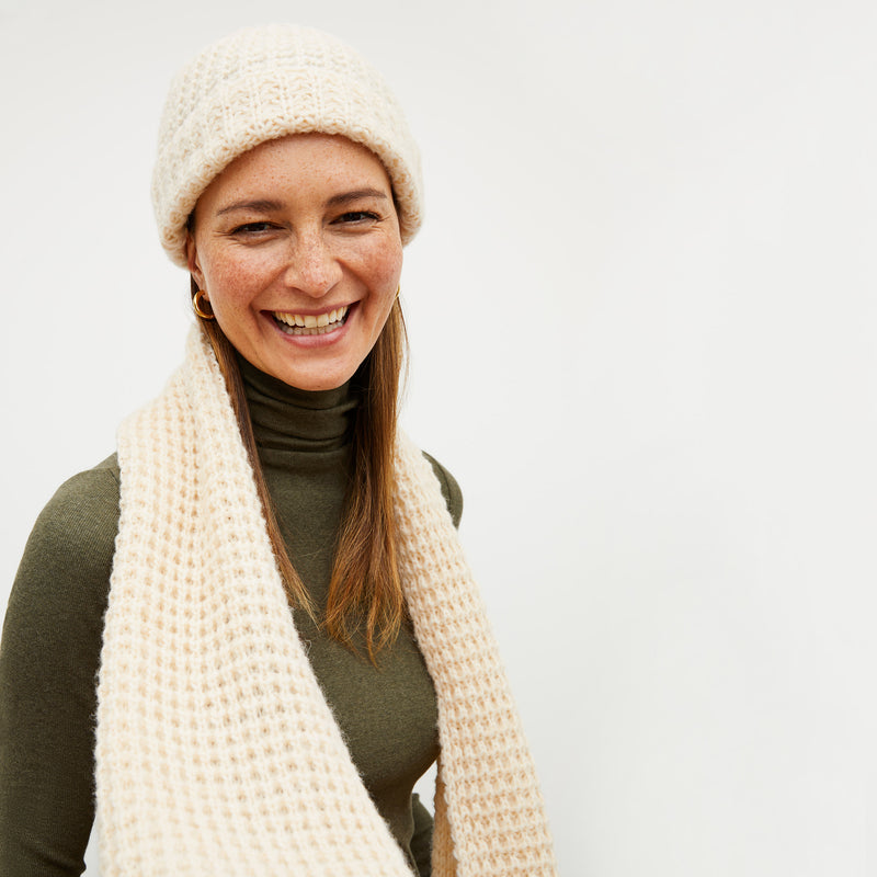 Square Stitch Beanie
