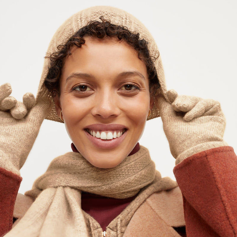 Circle Cable Beanie