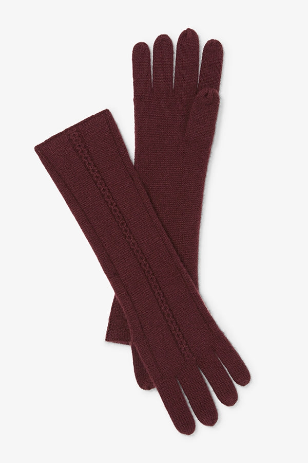 Circle Cable Gloves