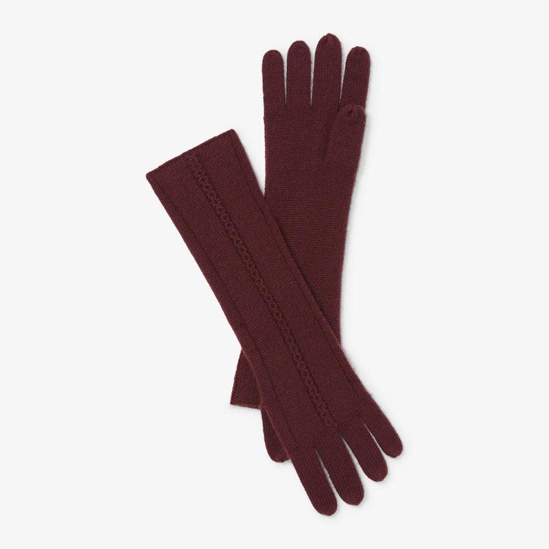 Circle Cable Gloves