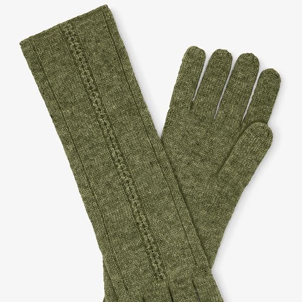 Circle Cable Gloves