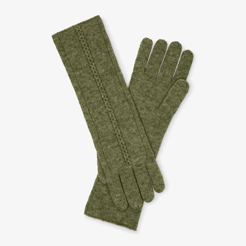 Circle Cable Gloves